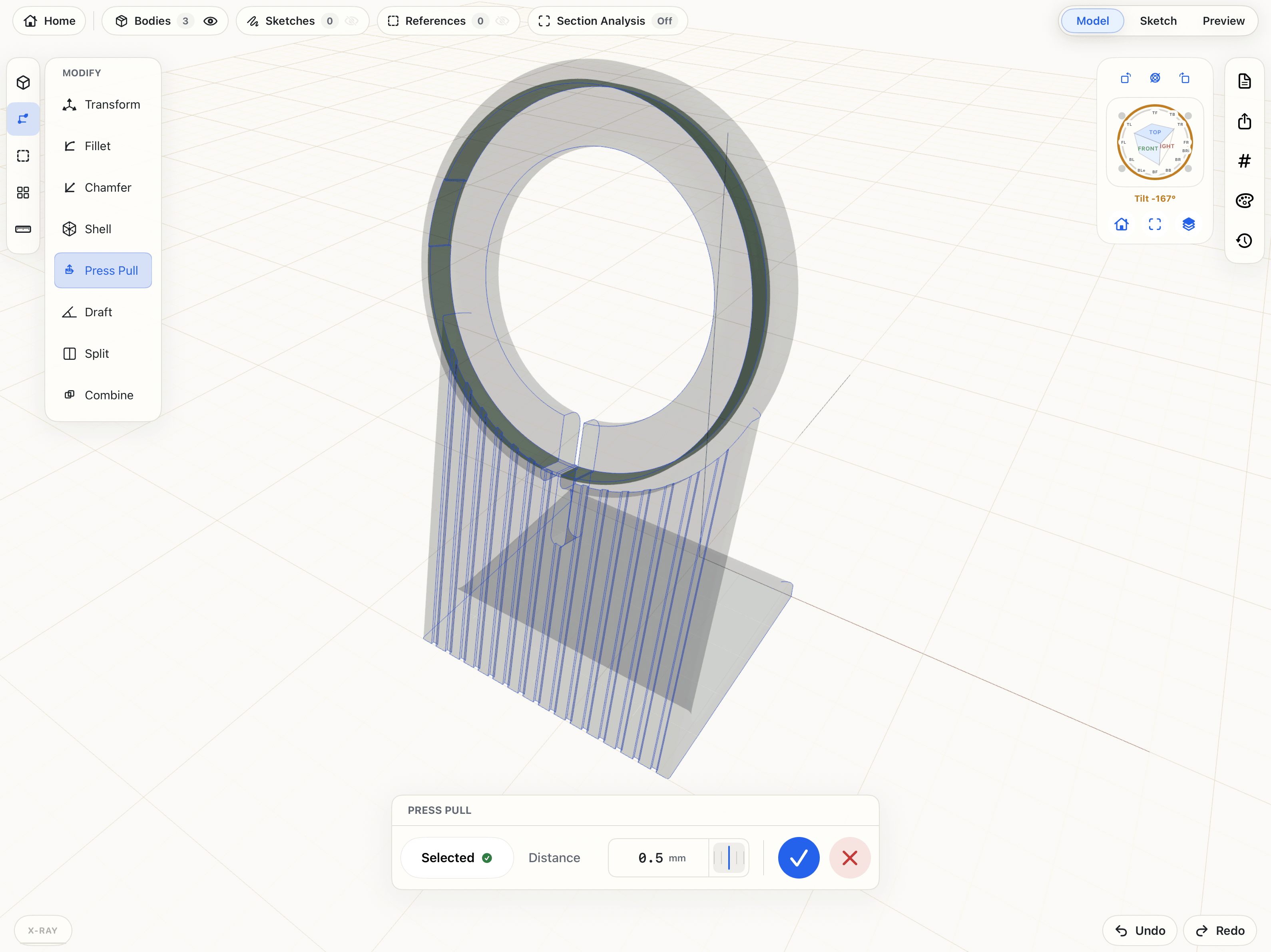 Edit imported STEP solids in MakerSolid