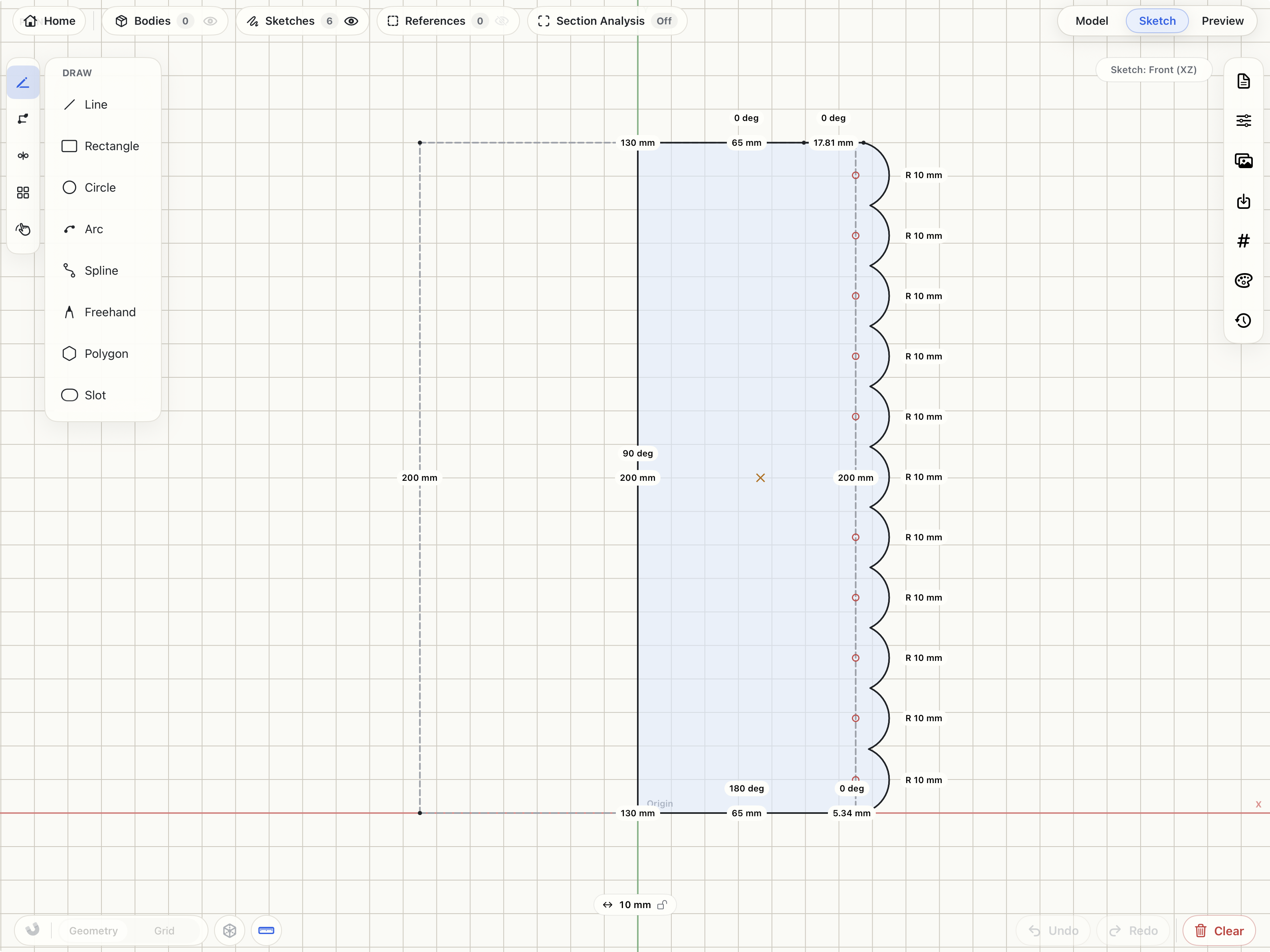 Create precise sketches in MakerSolid